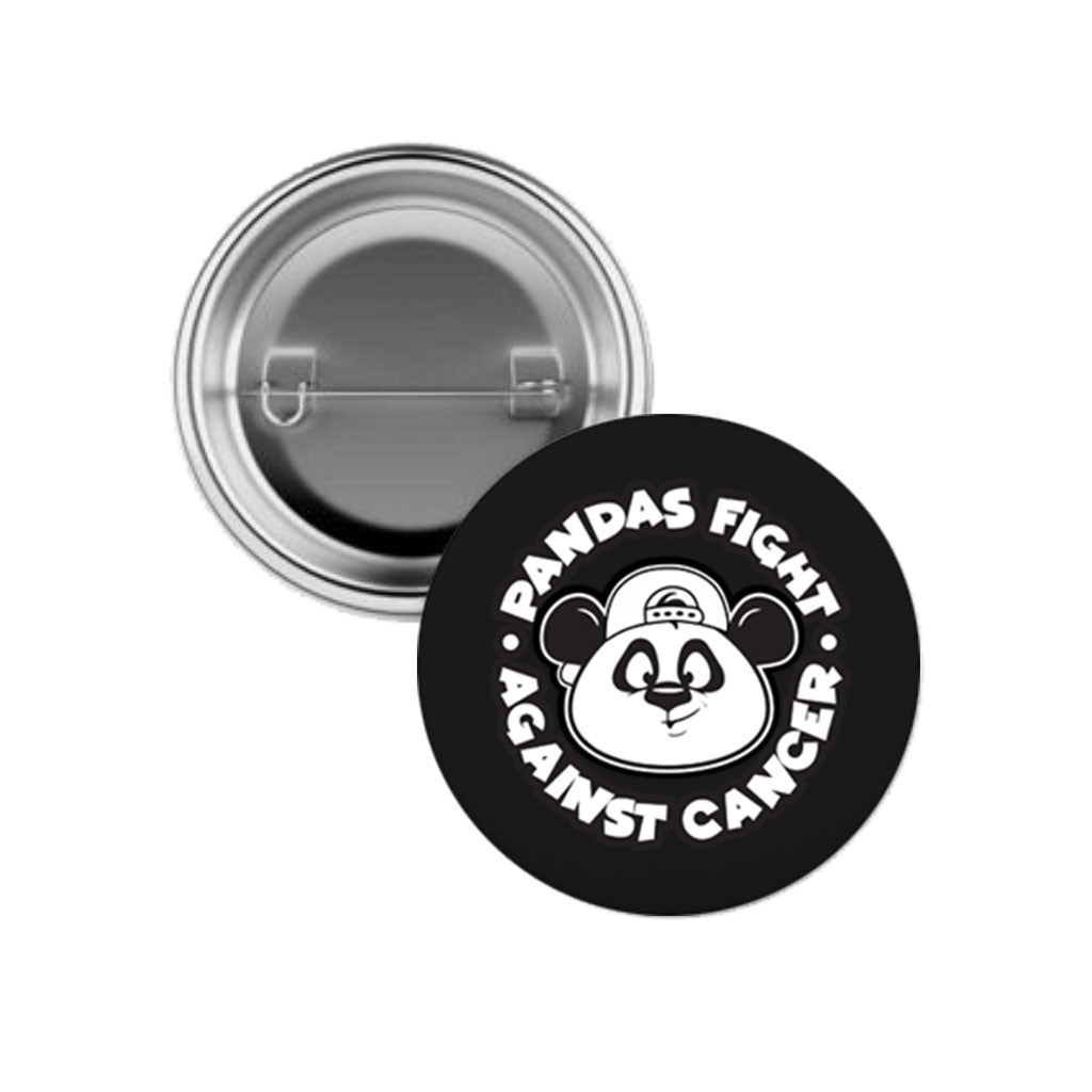 Pandas Fight Pin Button