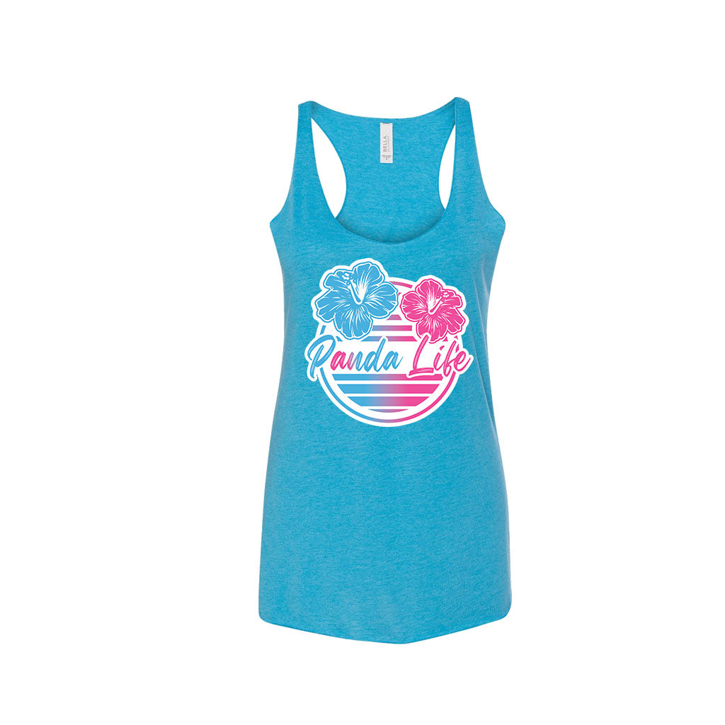 Panda Life Ladies Racerback Tank Top - CLEARANCE