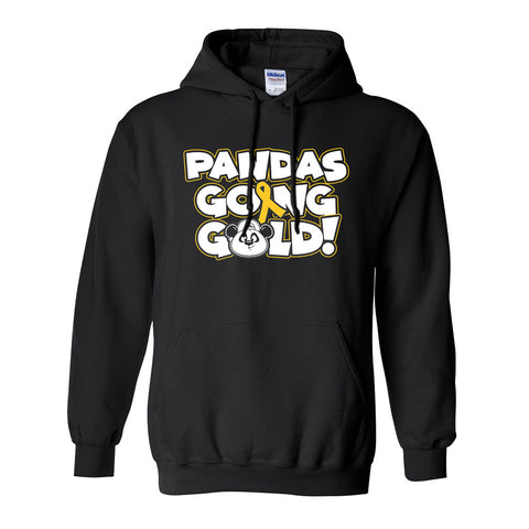 Pandas Going Gold. Youth Size - CLEARANCE