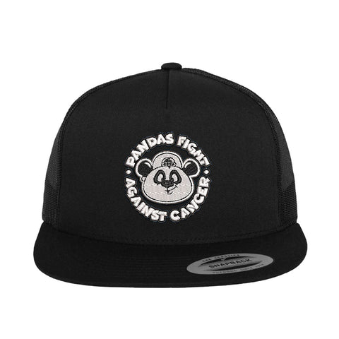 Pandas Fight Five Panel Trucker Snapback